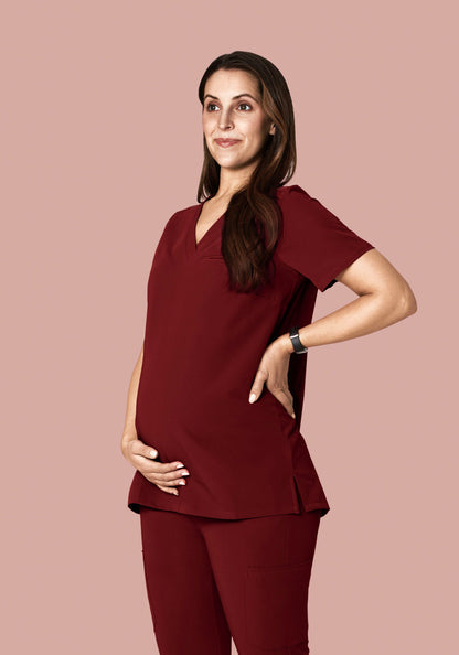 Maternity One Pocket Top Fired Brick