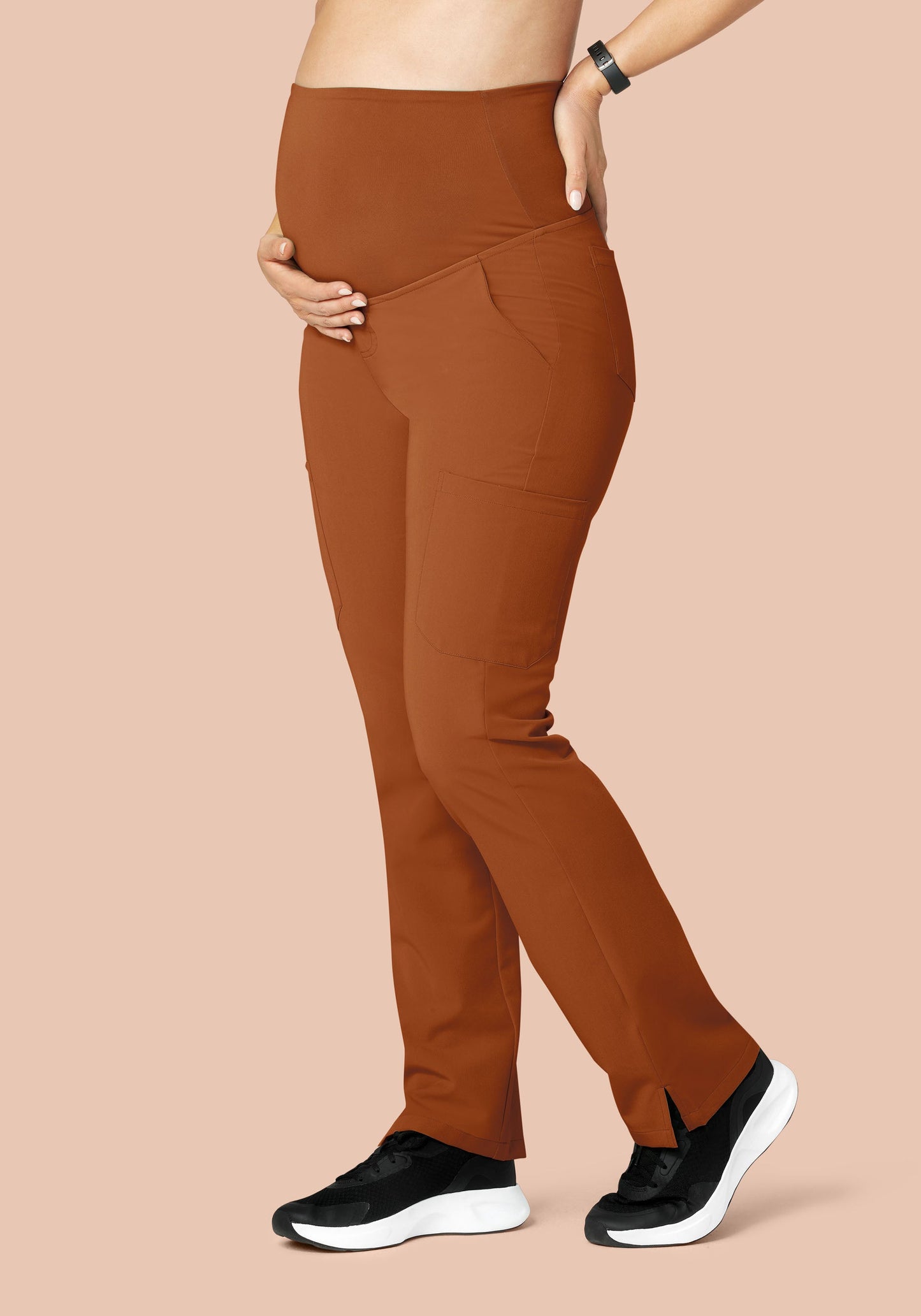 Maternity Cargos Roasted Pecan