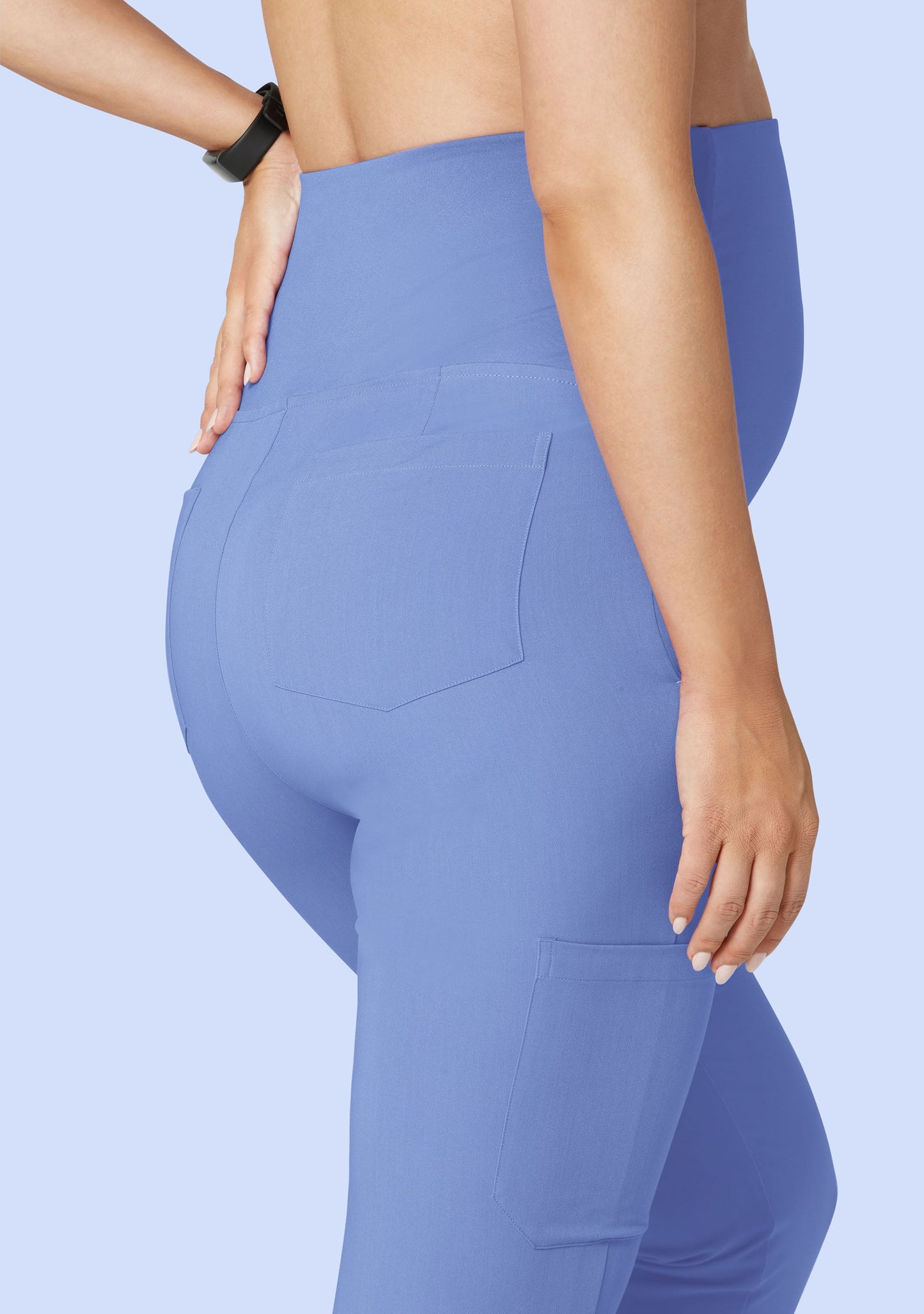 Maternity Joggers Coastline Blue