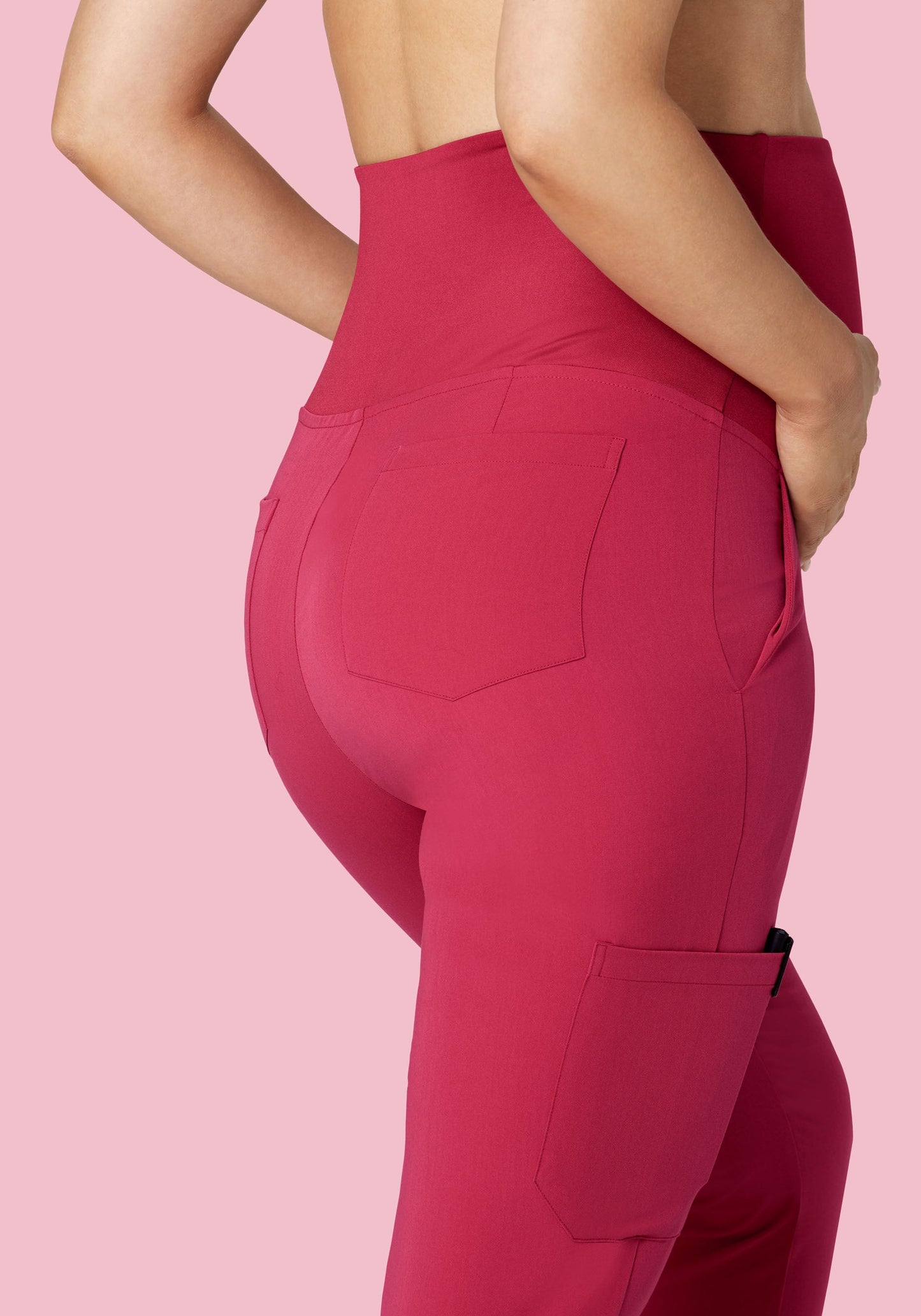 Maternity Joggers Deep Rose
