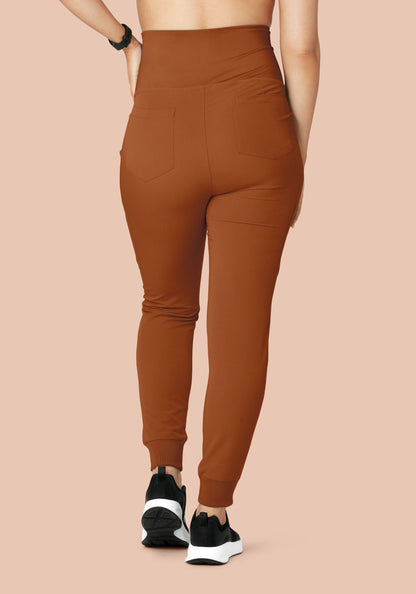 Maternity Joggers Roasted Pecan