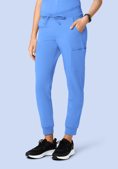 11 Pocket Joggers Ceil Blue