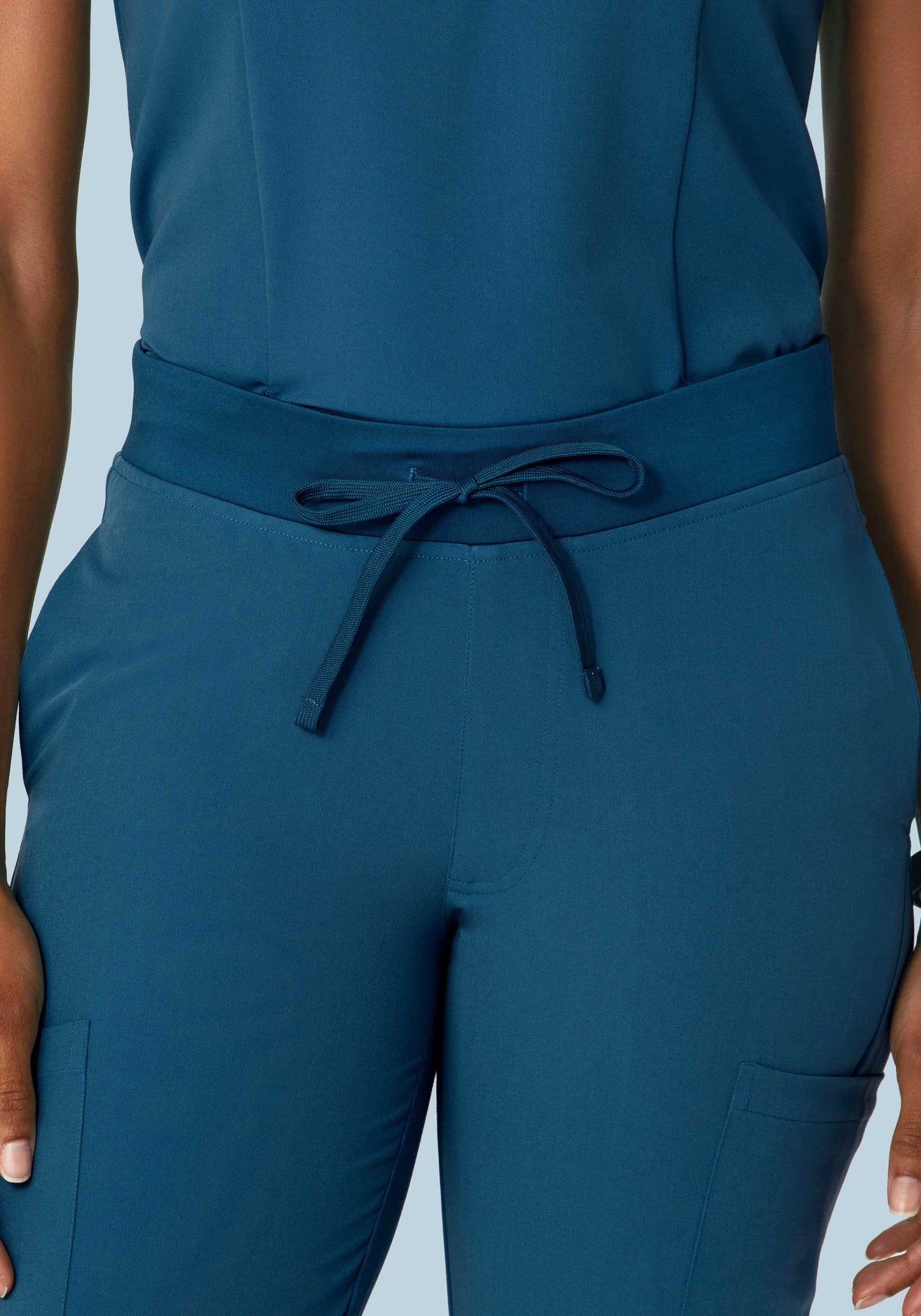 9 Pocket Cargo Pants Harbor Blue