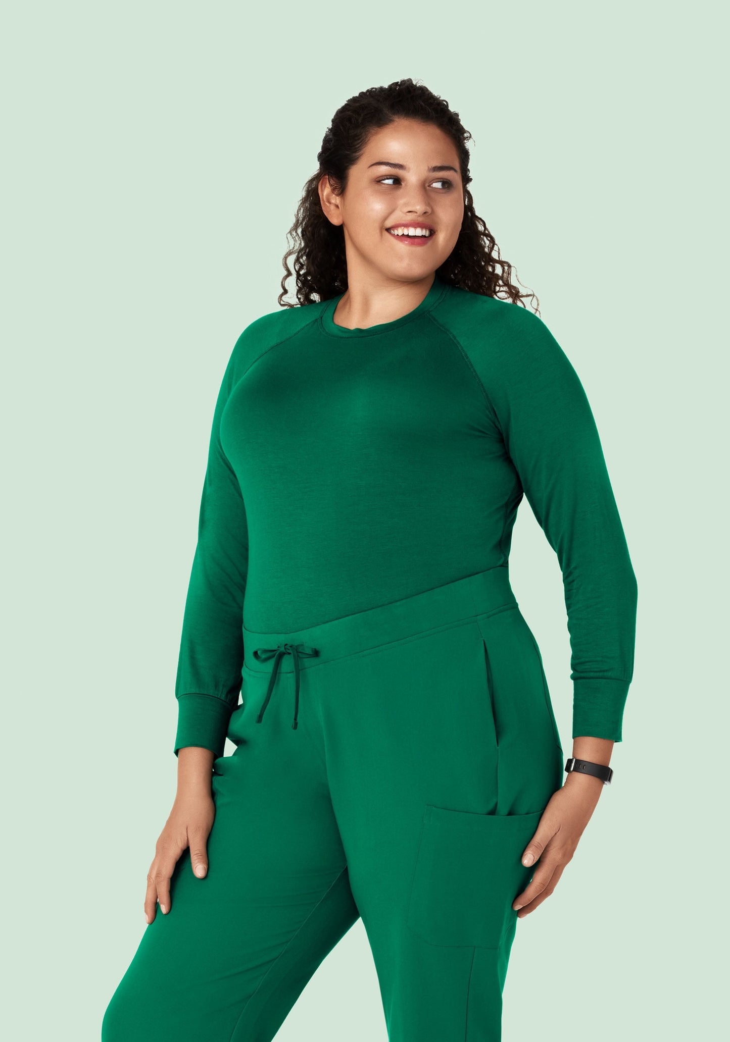 Women's Underscrubs Envy Green