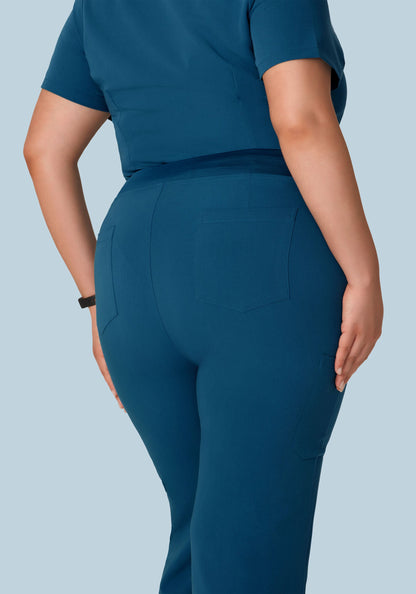 9 Pocket Cargo Pants Harbor Blue