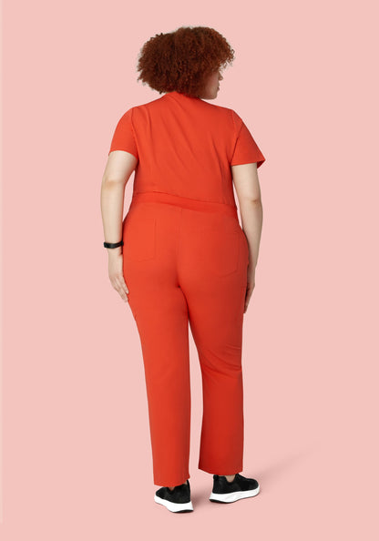 9 Pocket Cargo Pants Sunset Orange