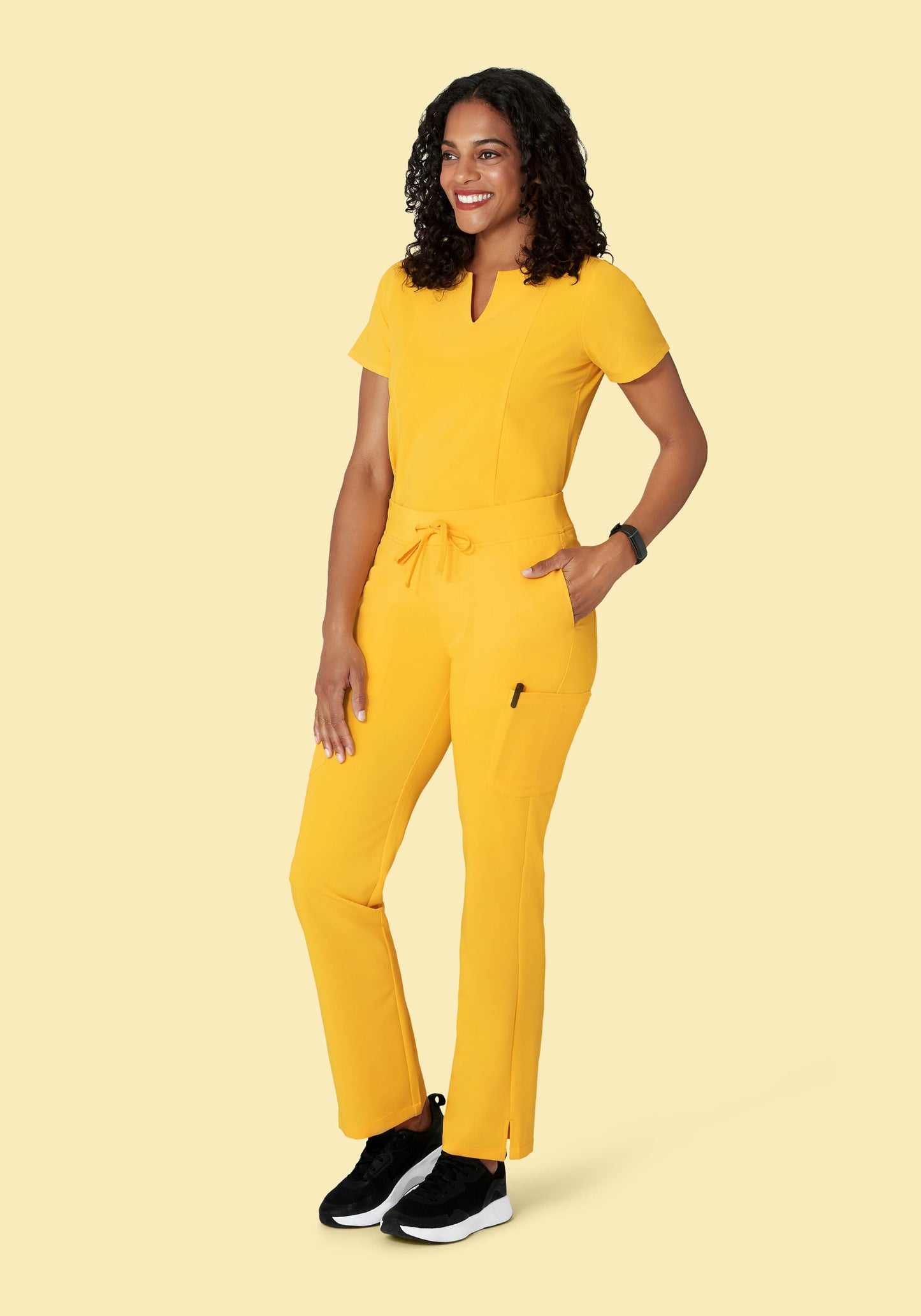 9 Pocket Cargo Pants Daffodil