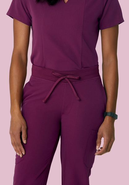 9 Pocket Cargo Pants Plum