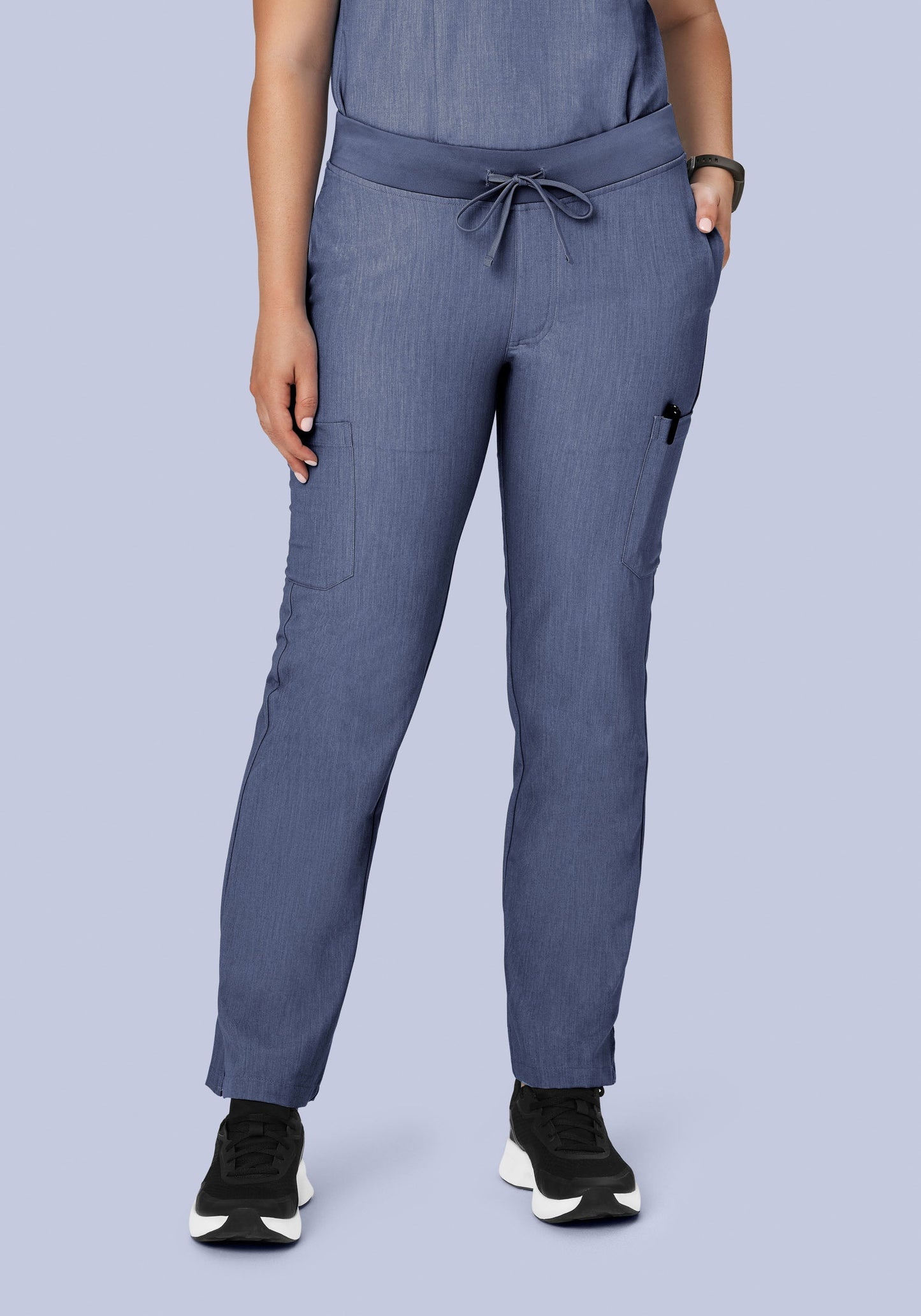 9 Pocket Cargo Pants Heather Denim