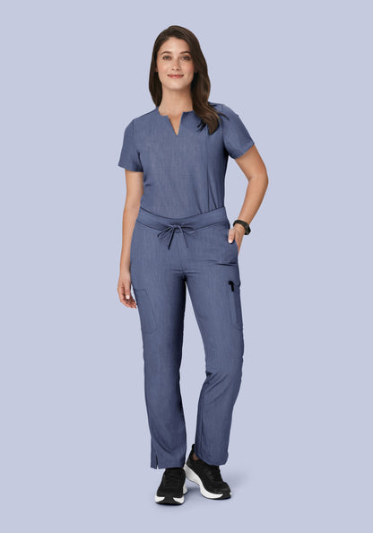 9 Pocket Cargo Pants Heather Denim