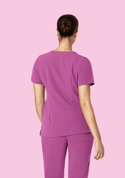 5 Pocket Notch Neck Top Cosmic
