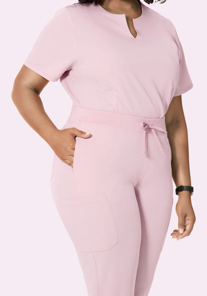9 Pocket Cargo Pants Blush Blossom