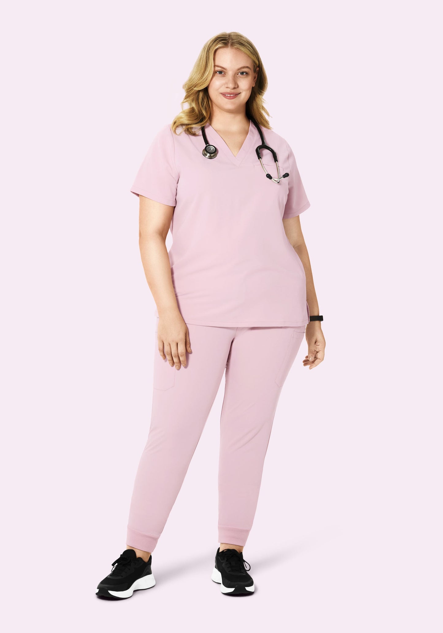 9 Pocket Joggers Blush Blossom
