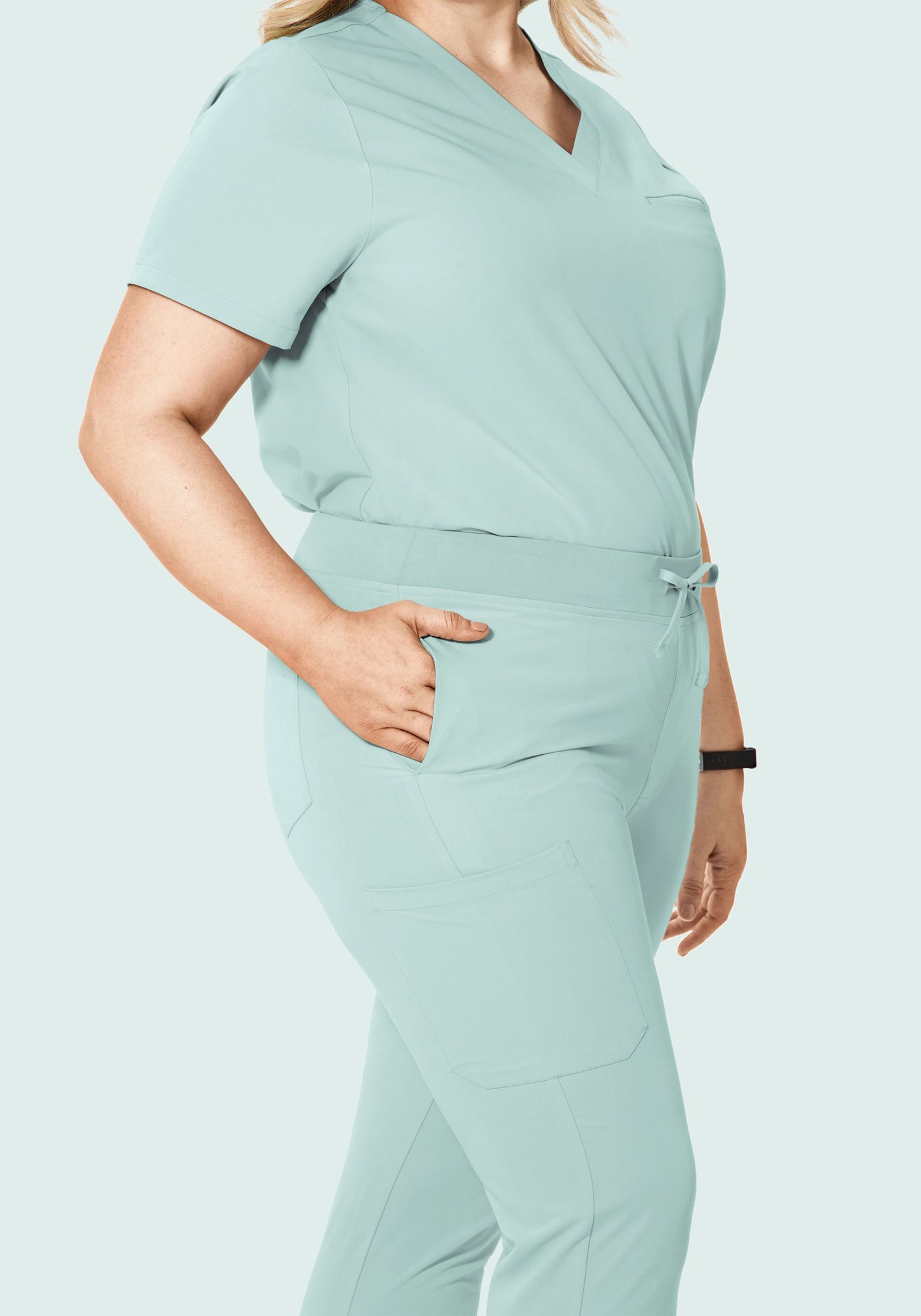 9 Pocket Joggers Sterling Blue