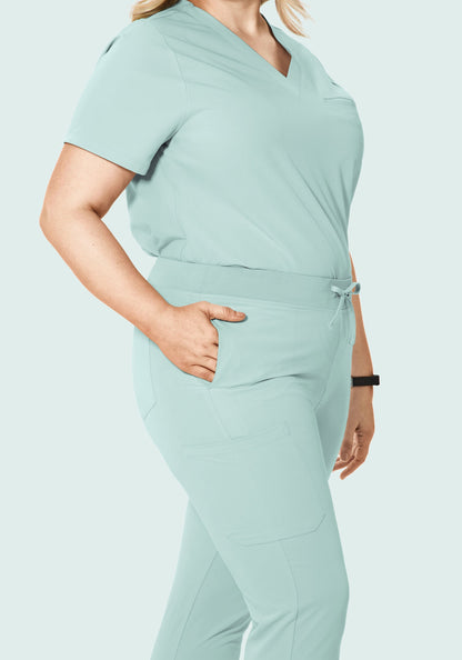 9 Pocket Joggers Sterling Blue