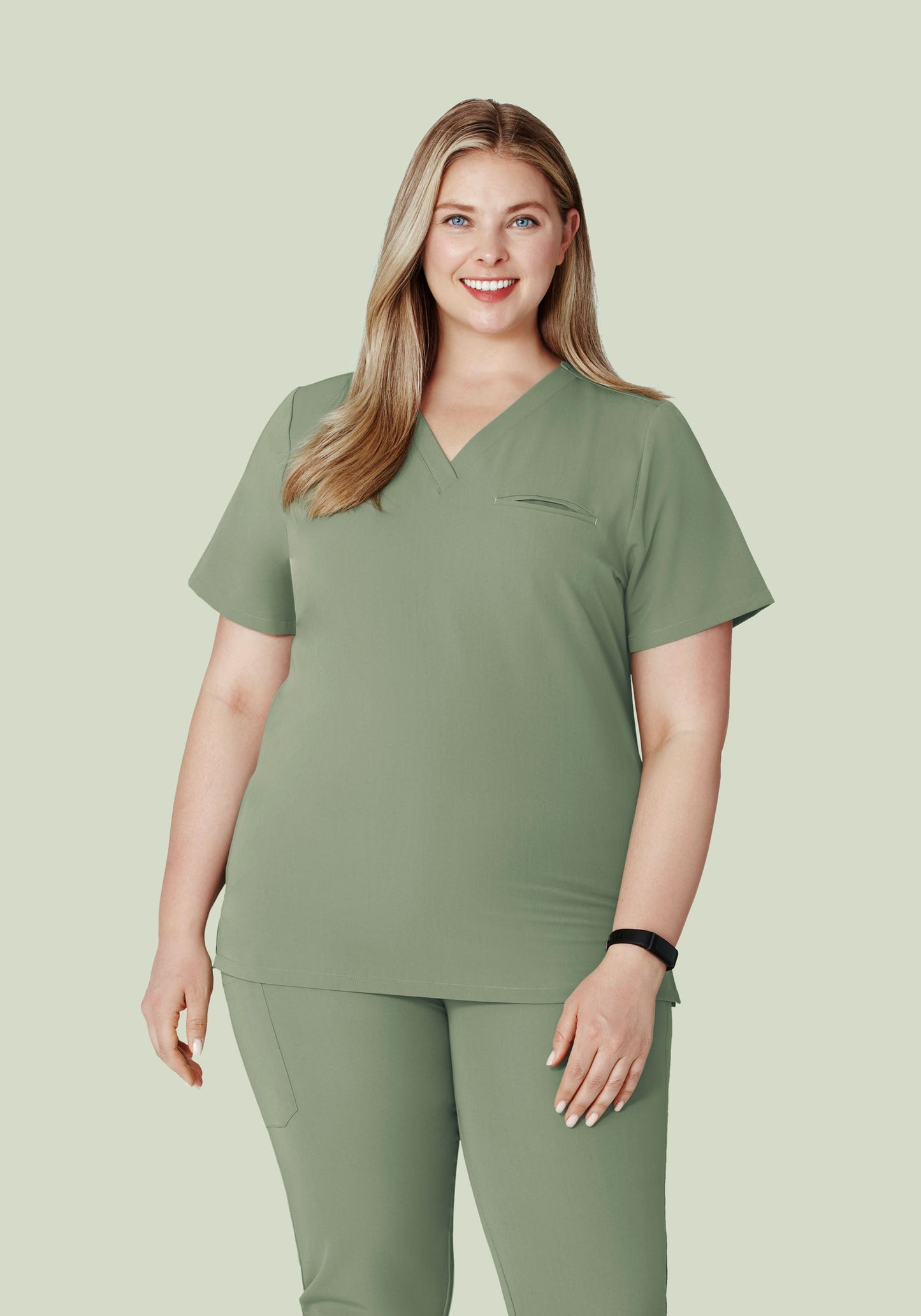 One Pocket Top Cool Sage