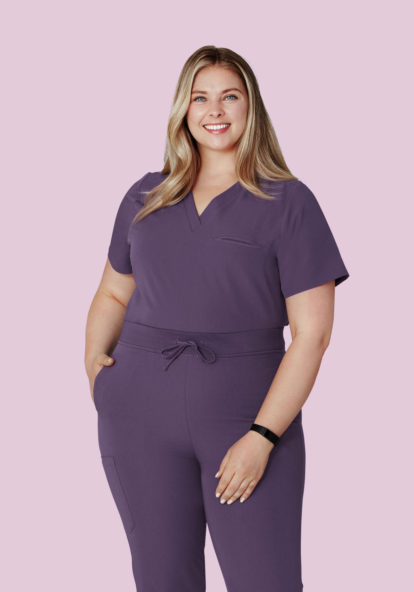 One Pocket Top Deep Dewberry