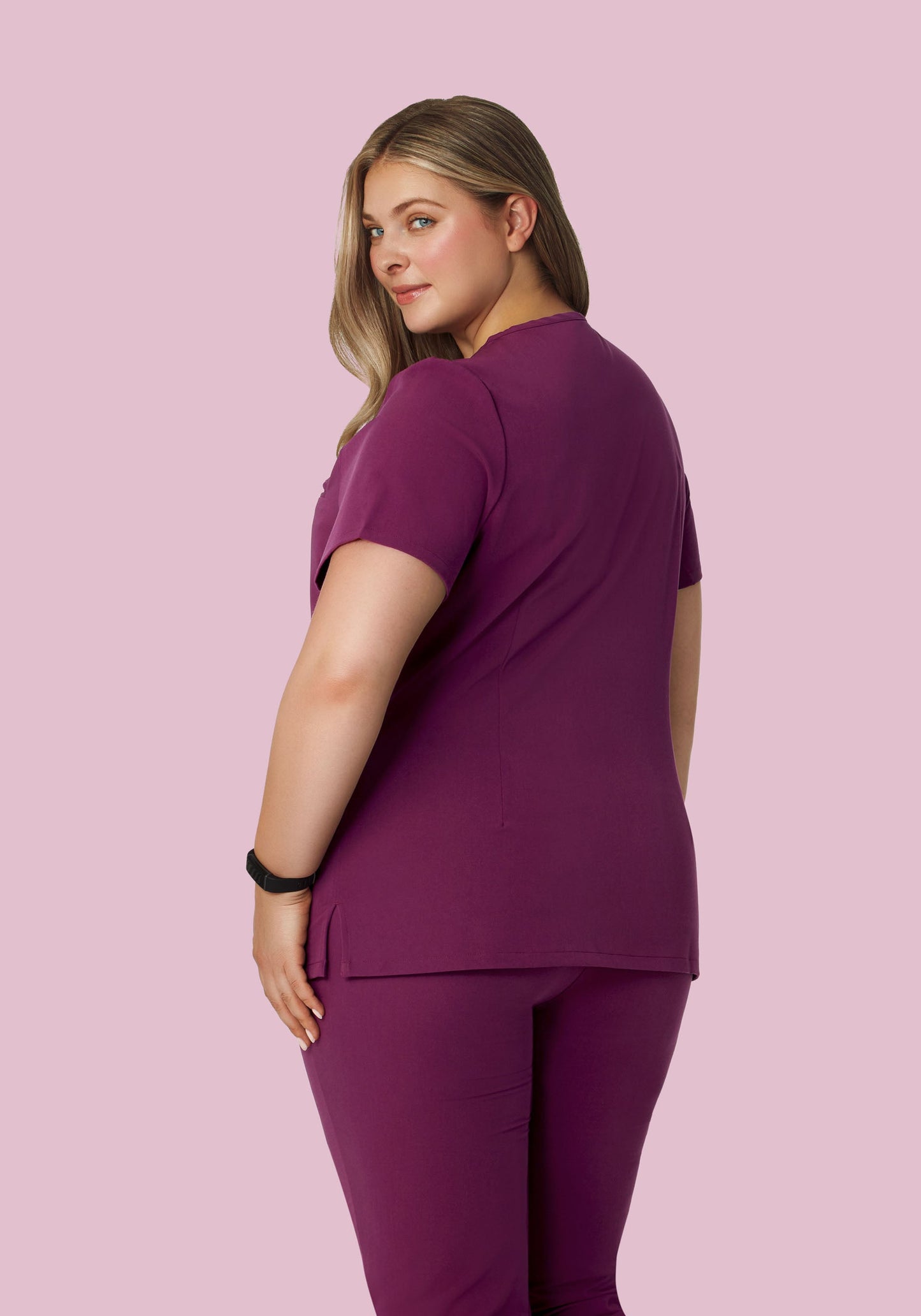 One Pocket Top Plum
