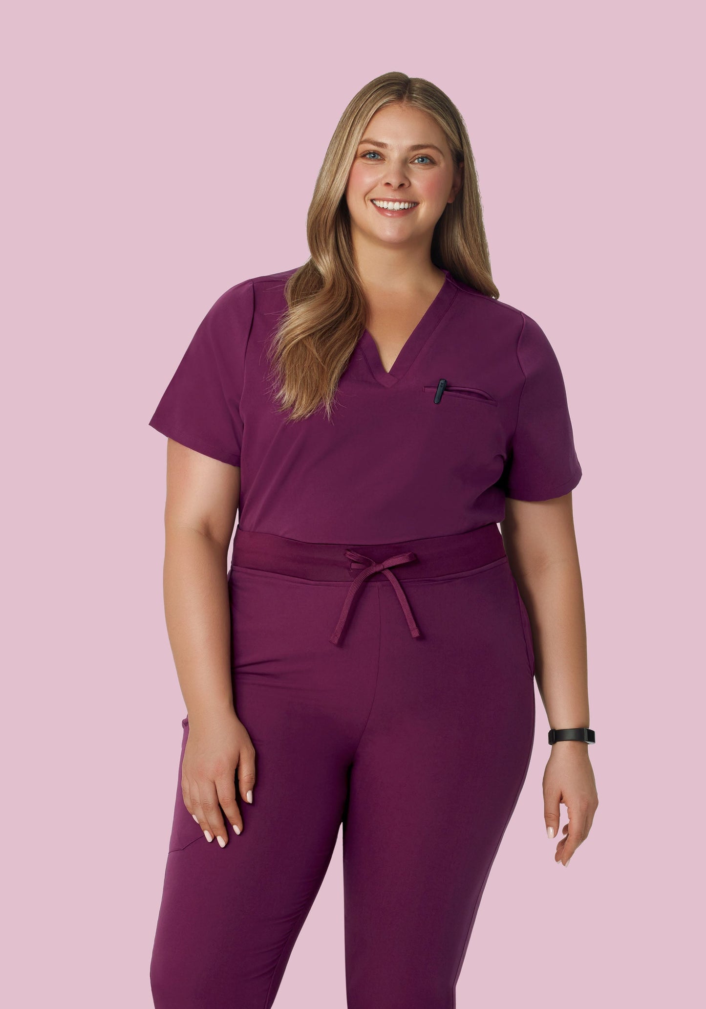 One Pocket Top Plum