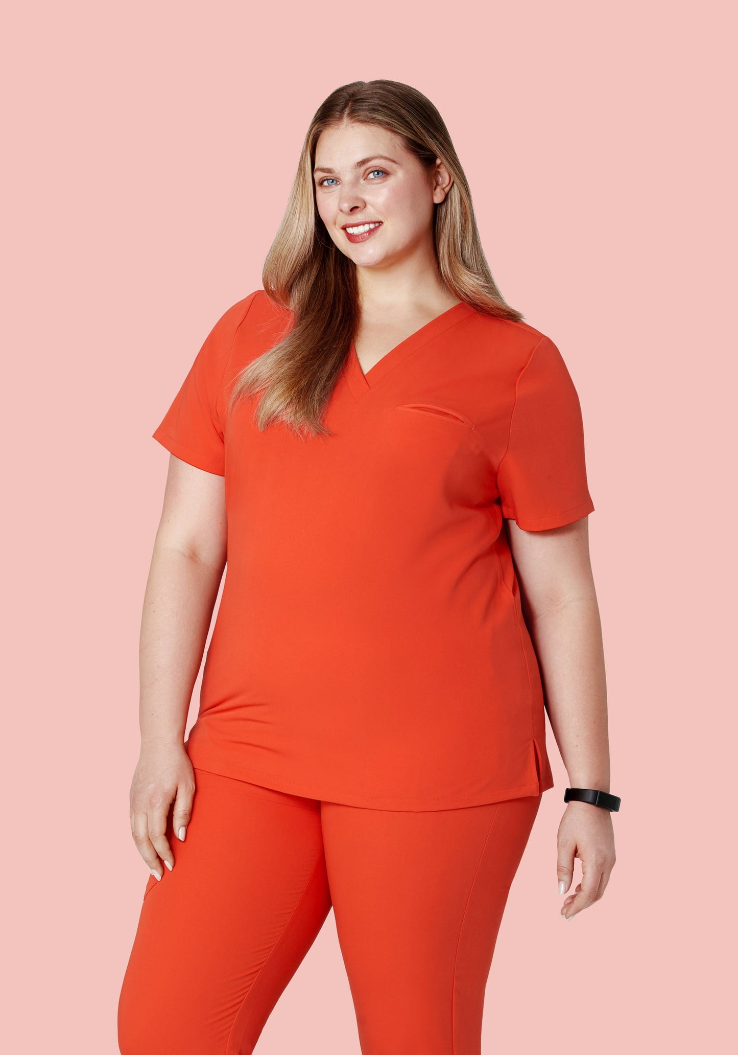 One Pocket Top Sunset Orange