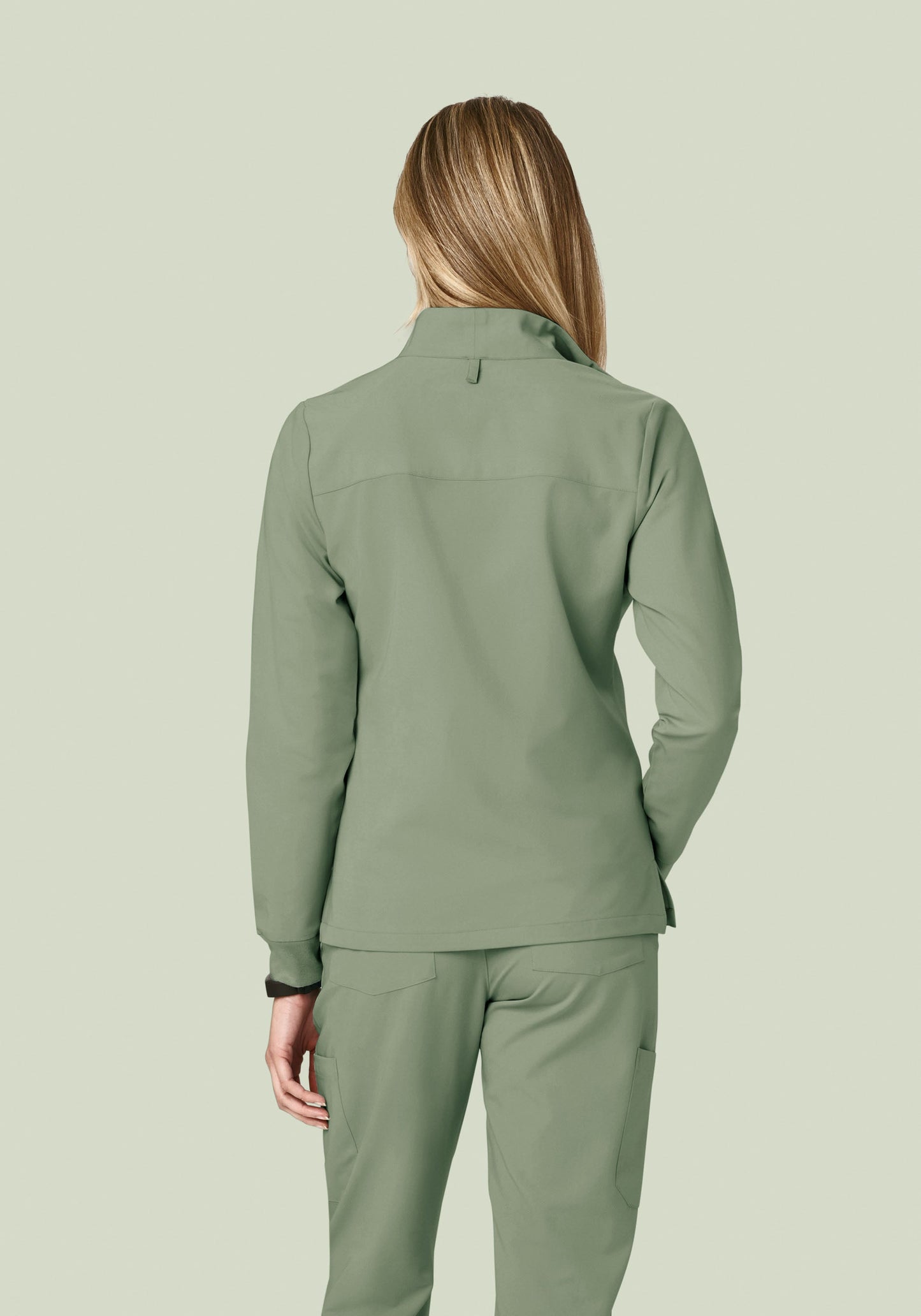 Women's Modern Scrub Jacket Cool Sage