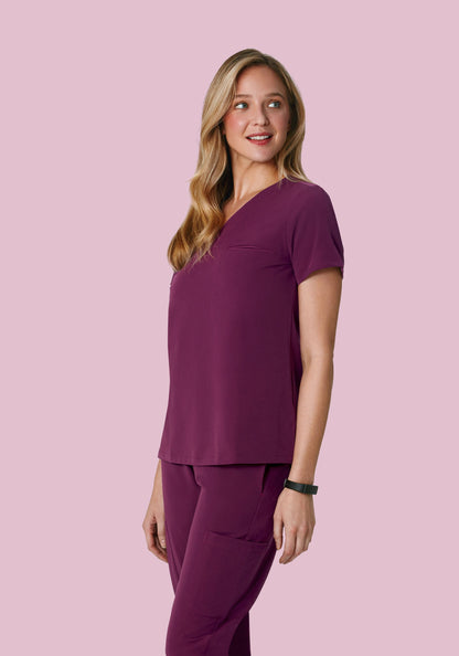 One Pocket Top Plum