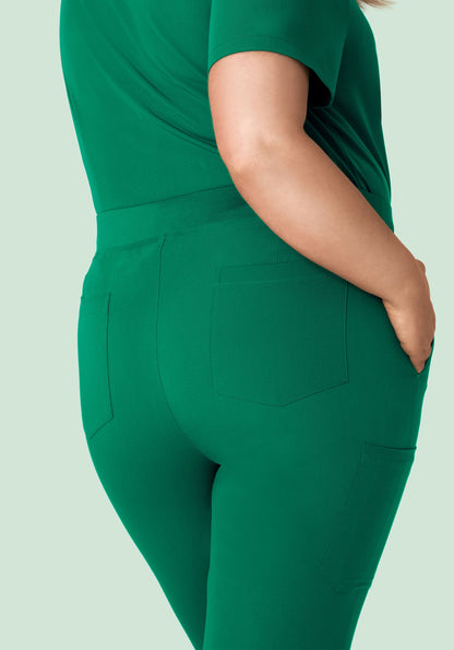 High Waisted Joggers Envy Green