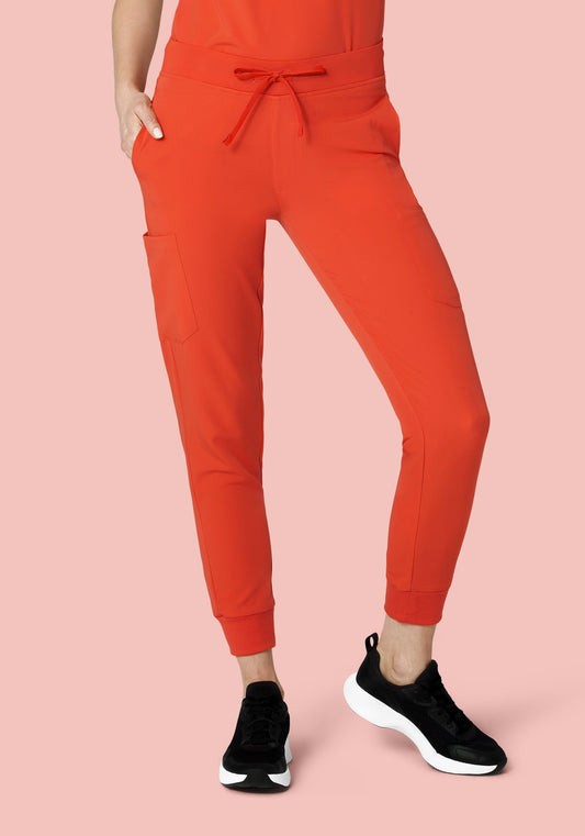 9 Pocket Joggers Sunset Orange