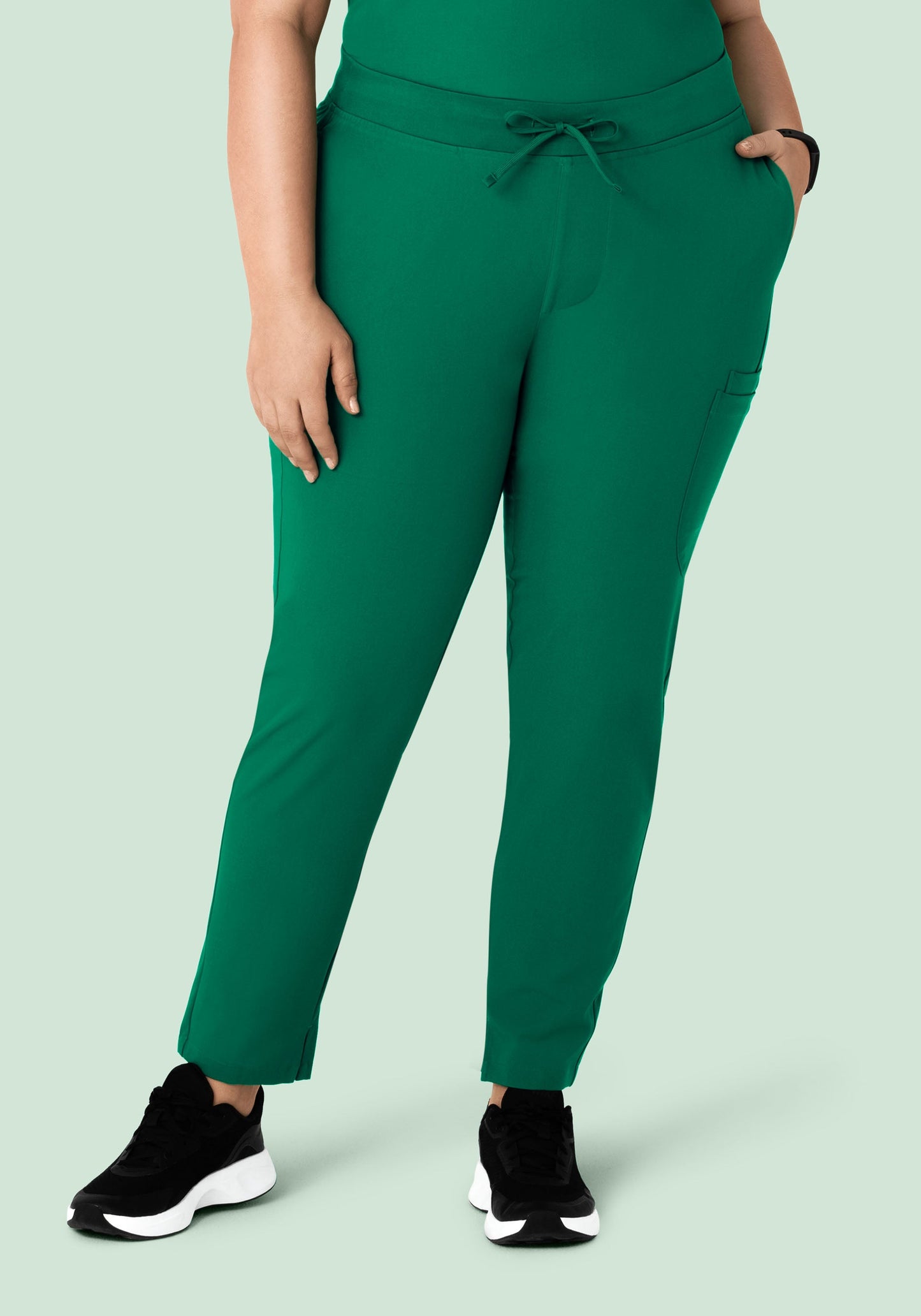 6 Pocket Slim Pants Envy Green
