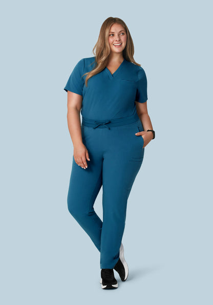 6 Pocket Slim Pants Harbor Blue