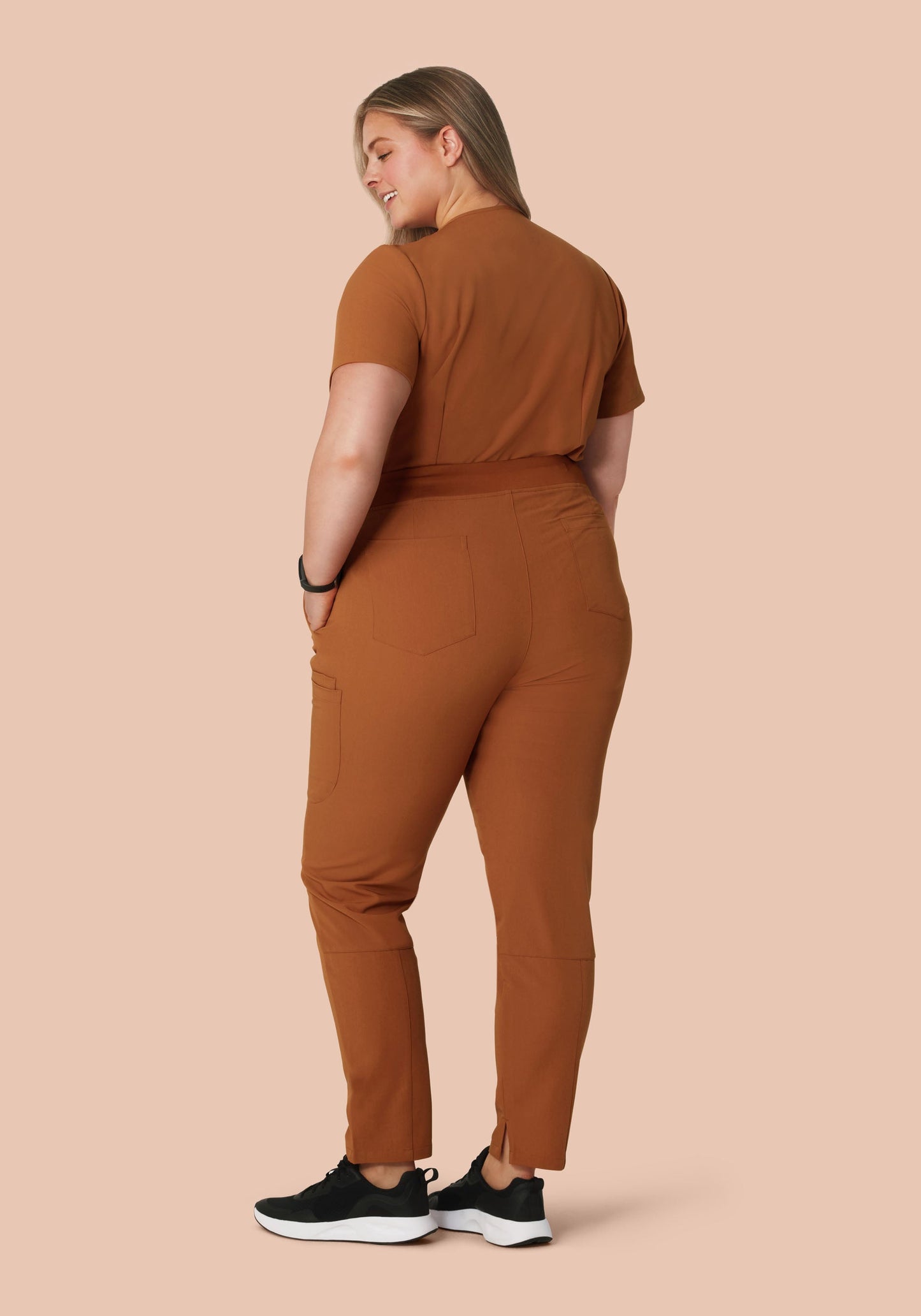 6 Pocket Slim Pants Roasted Pecan