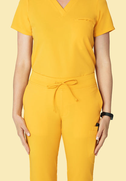 6 Pocket Slim Pants Daffodil