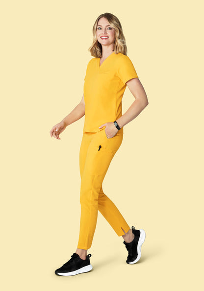 6 Pocket Slim Pants Daffodil