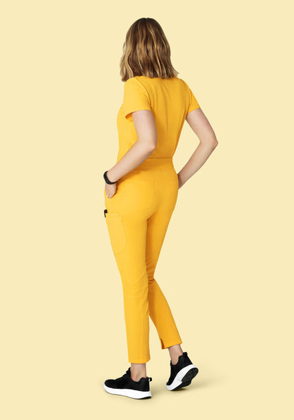 6 Pocket Slim Pants Daffodil