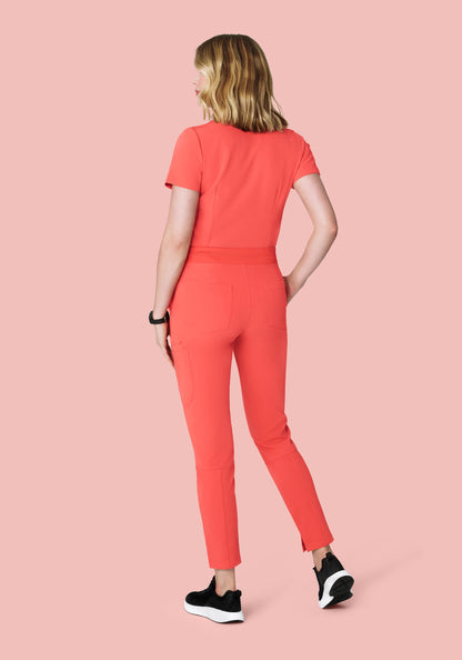 6 Pocket Slim Pants Sunkissed Coral