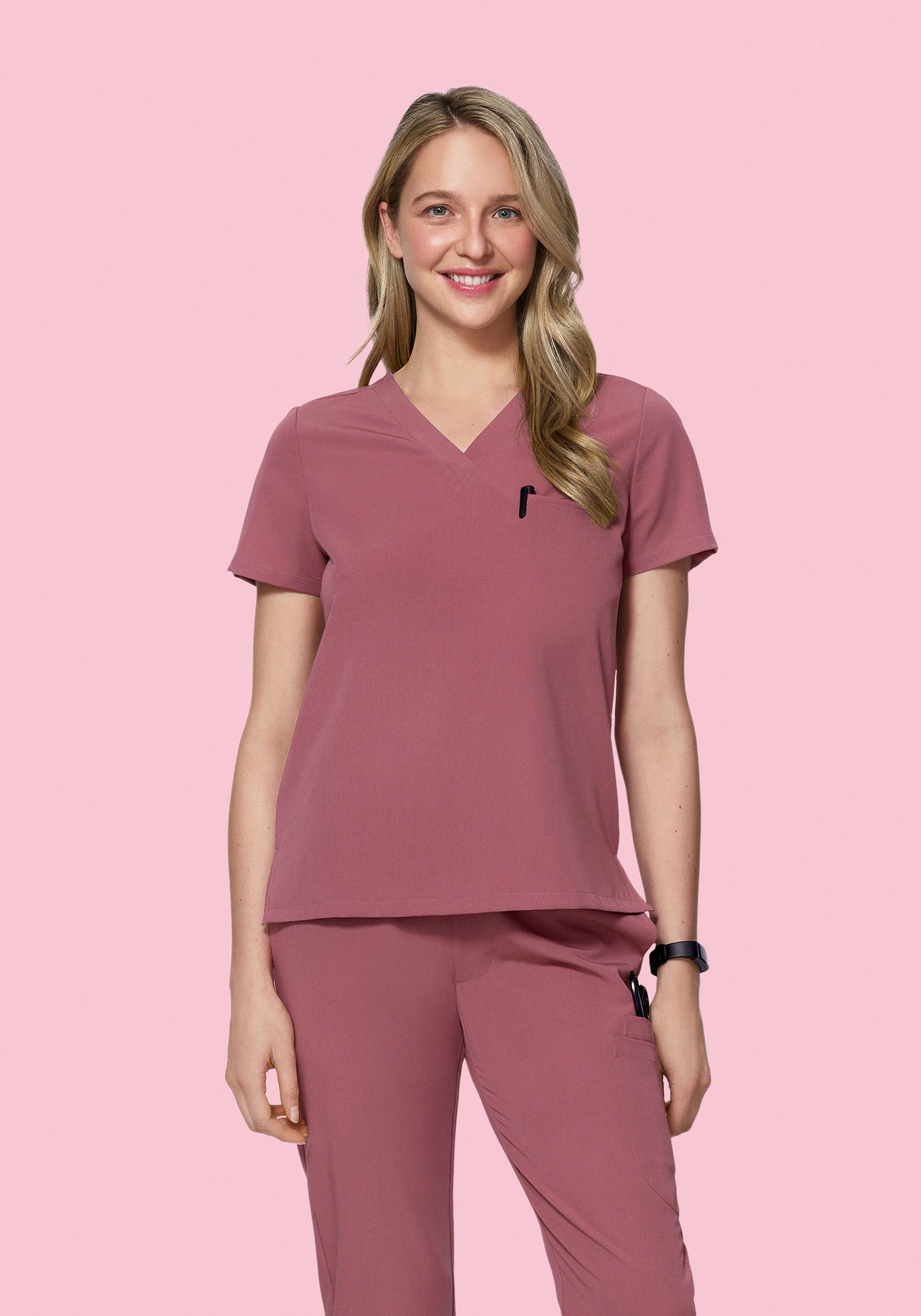 One Pocket Top Mauve