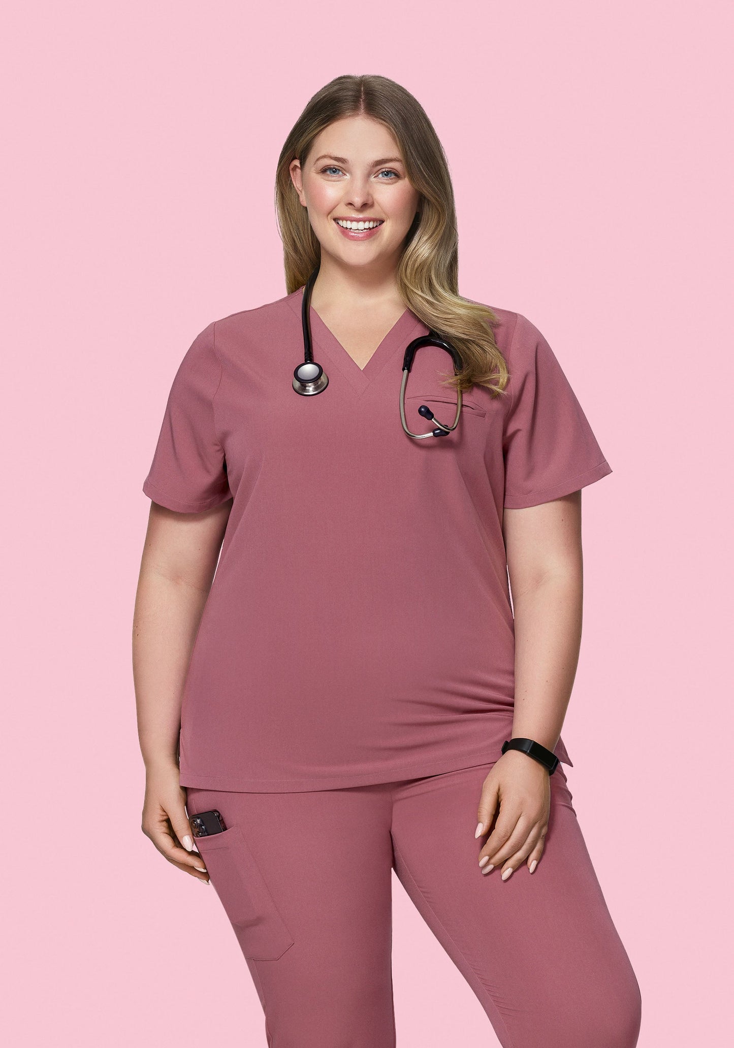 One Pocket Top Mauve