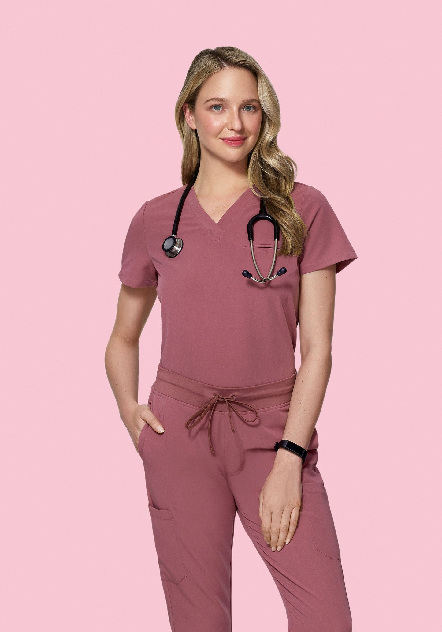 One Pocket Top Mauve