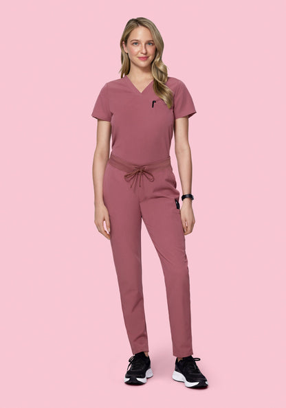 6 Pocket Slim Pants Mauve