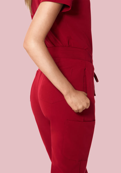 9 Pocket Joggers Cardinal