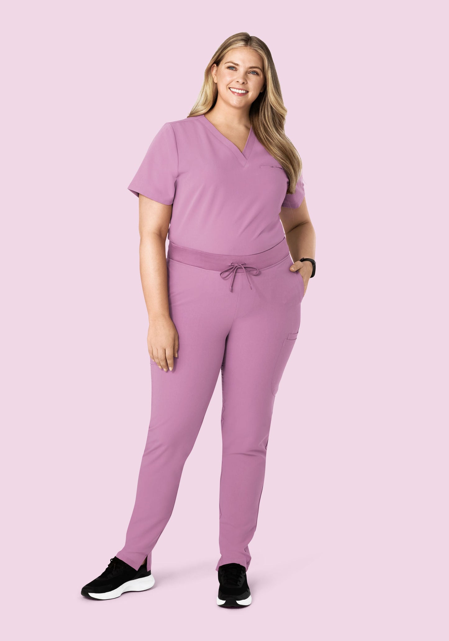 6 Pocket Slim Pants Lilac