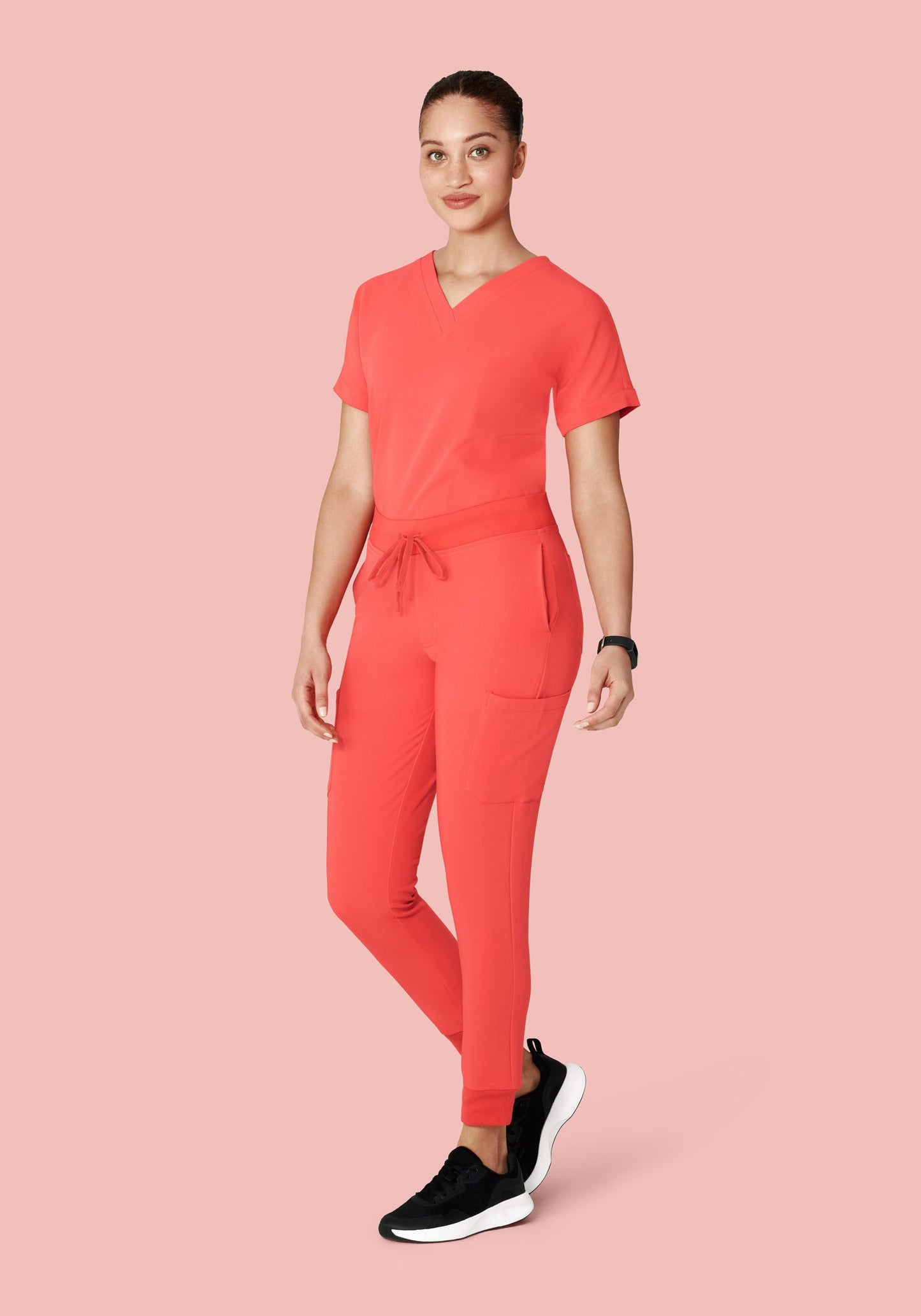 9 Pocket Joggers Sunkissed Coral