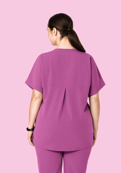 Oversized V Neck Top Cosmic