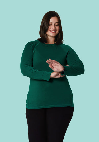 Women's Underscrubs Hunter Green