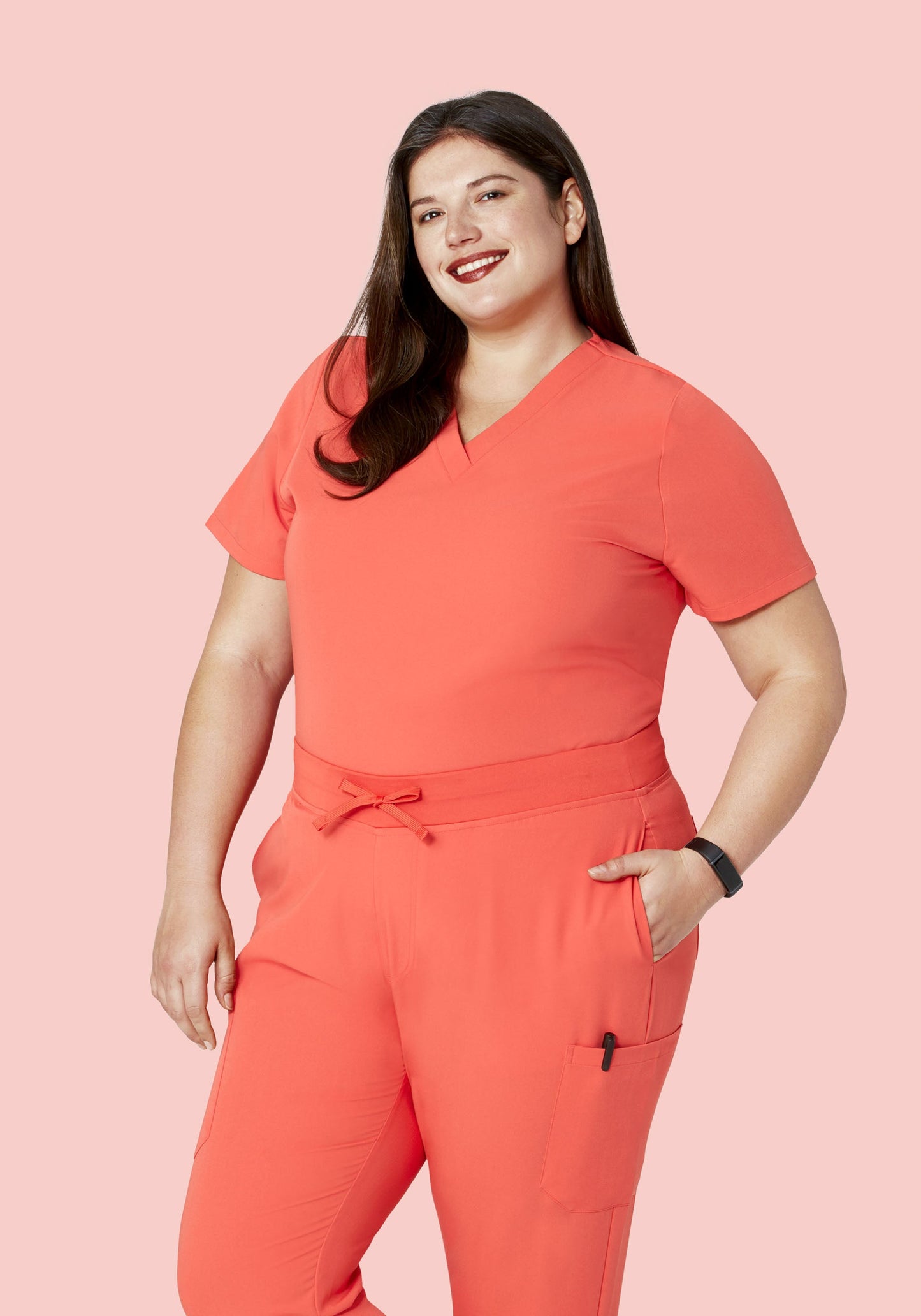 6 Pocket Top Coral