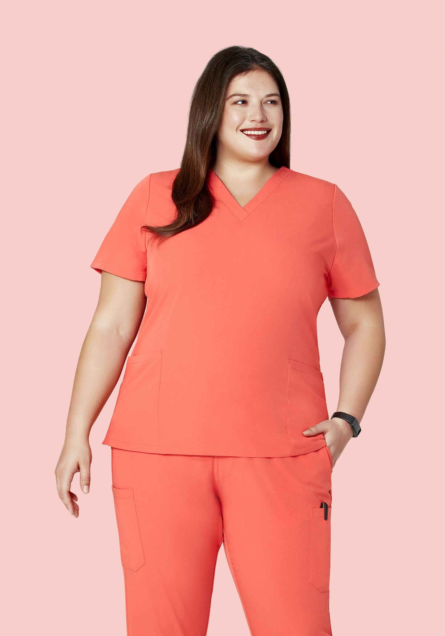 6 Pocket Top Coral