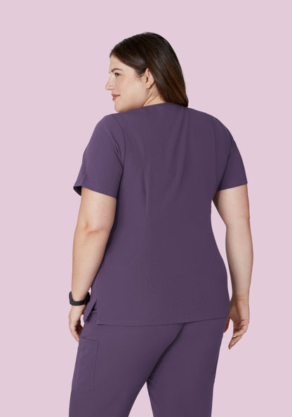 6 Pocket Top Deep Dewberry