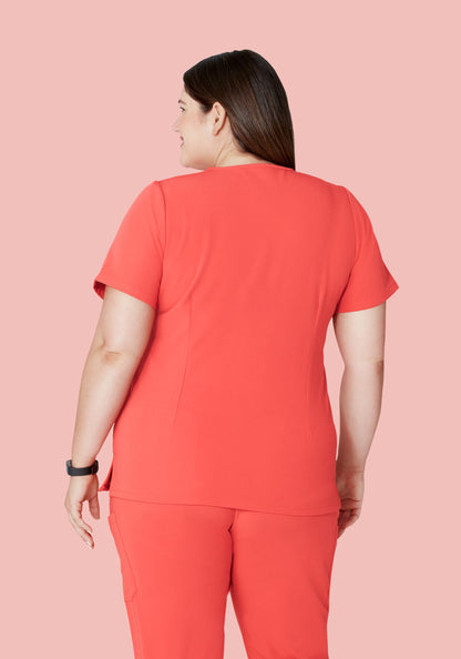6 Pocket Top Sunkissed Coral