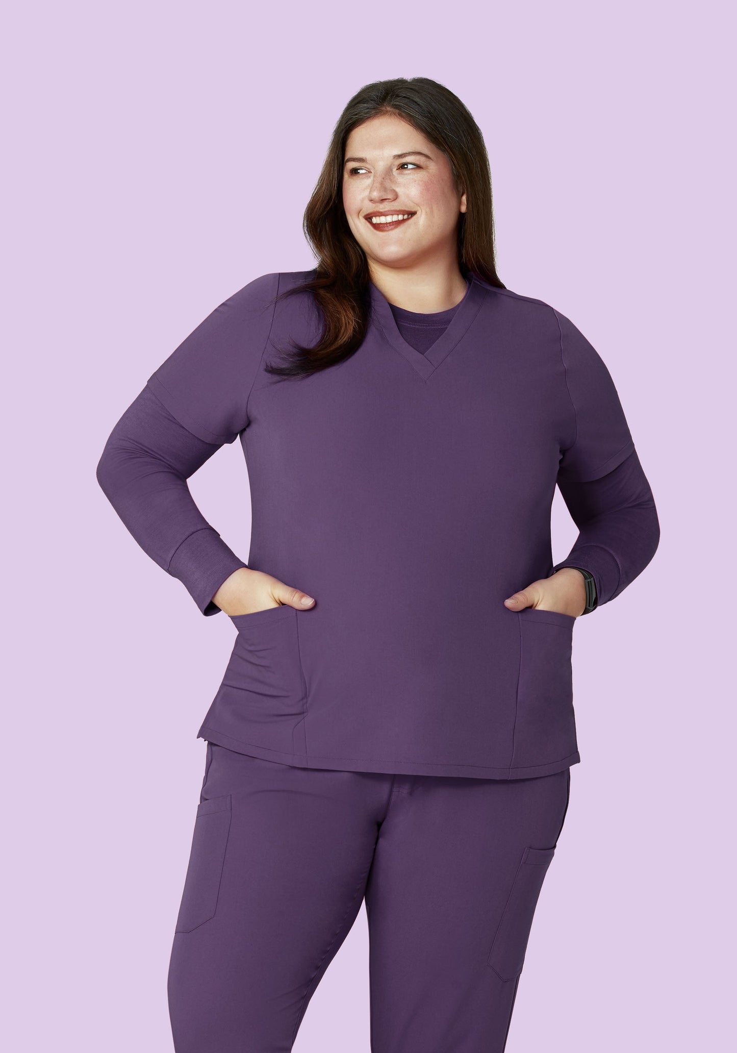 Women's Underscrubs Dewberry