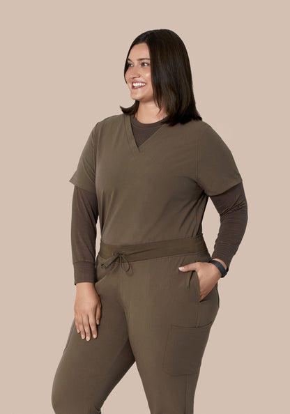 Women's Underscrubs Truffle